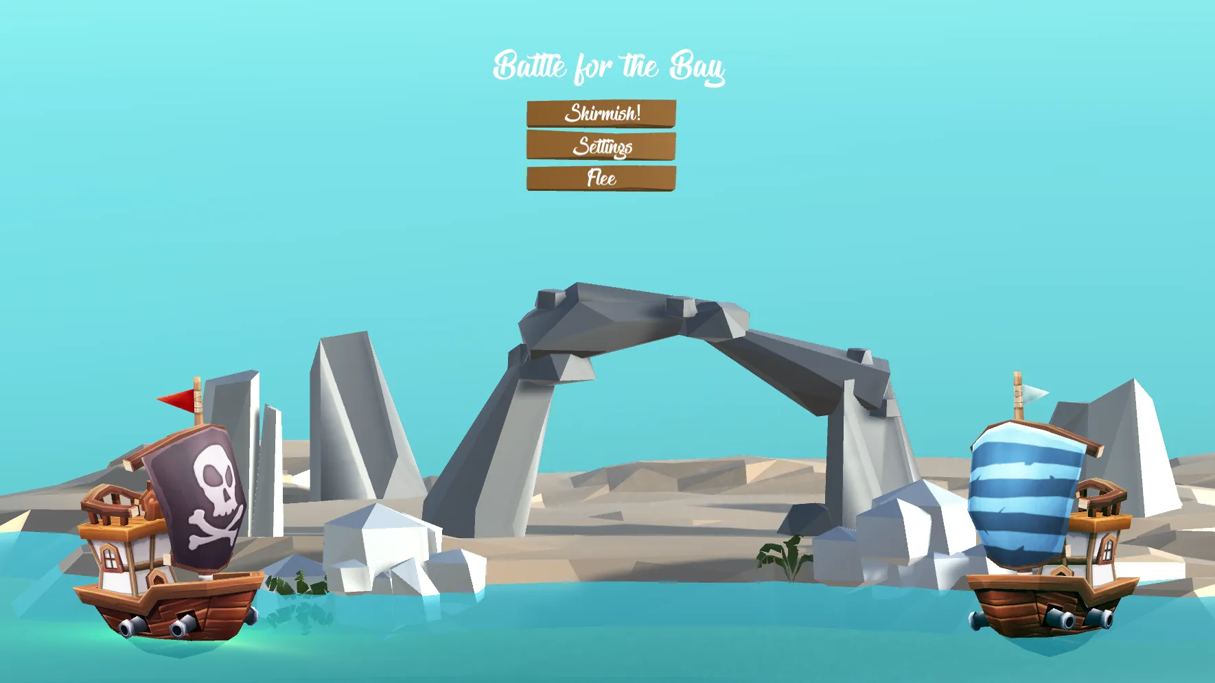 Battle for the Bay — main menu