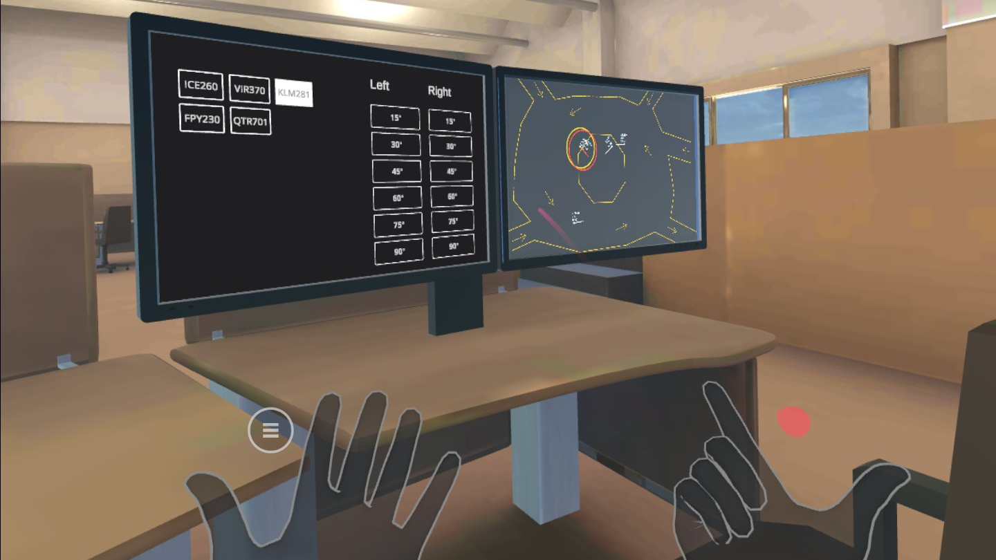 Virtual Reality Air Traffic Controller