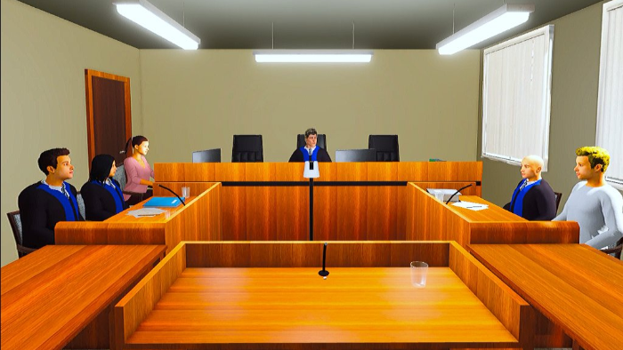 Virtual Reality Courtroom